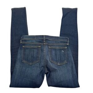 Rag & Bone Jeans Womens 25 Blue Denim Skinny Leg Dark Wash Comfort Outdoor